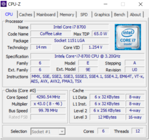 DG5500 CPU-Z