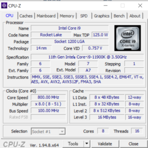 マウスコンピューター,G-Tune PP-Z,レビュー,CPU,Core i9-11900K