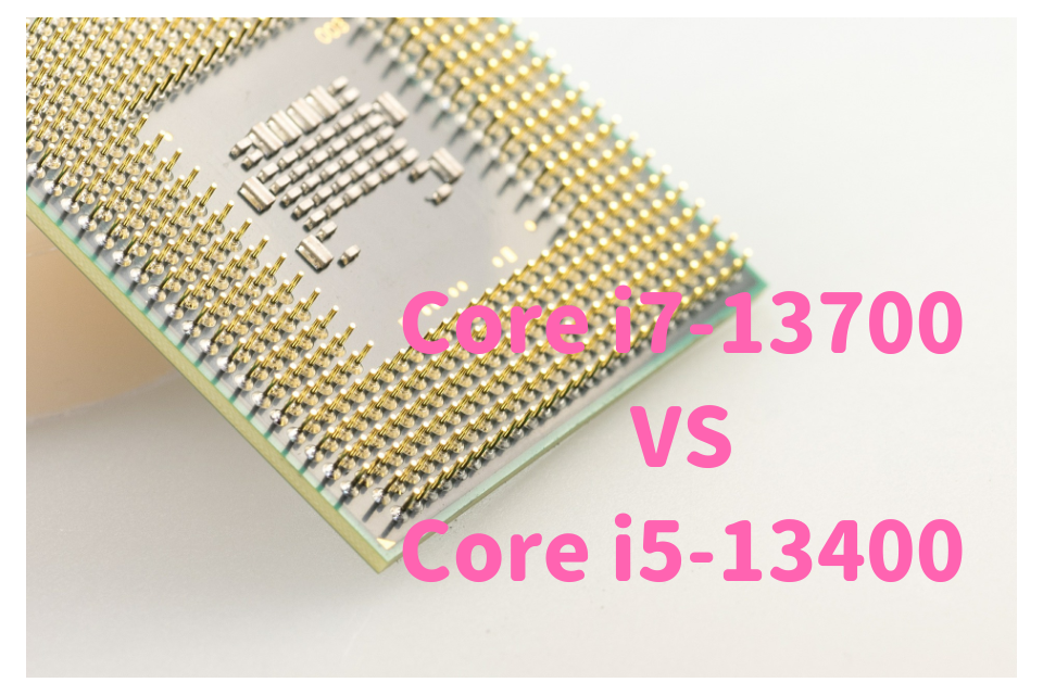 Core i7-13700,Core i5-13400,比較,写真編集,RAW現像,おすすめ,どっち,性能,ベンチマーク